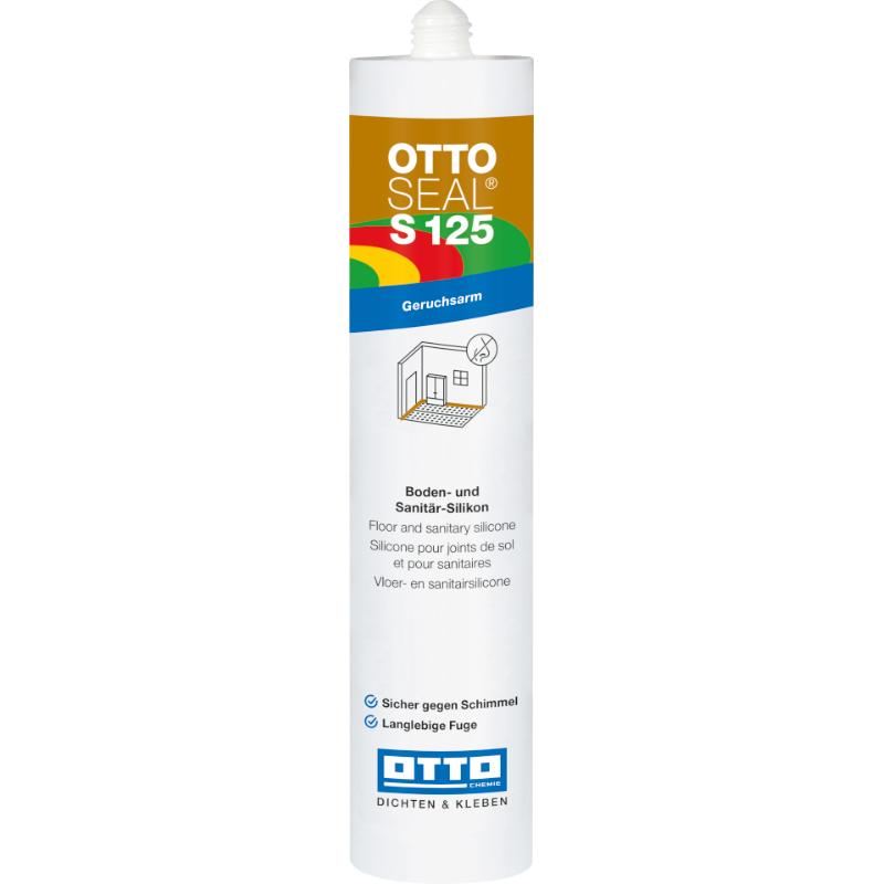 Podlahový a sanitární silikon OTTOSEAL S125 310 ml